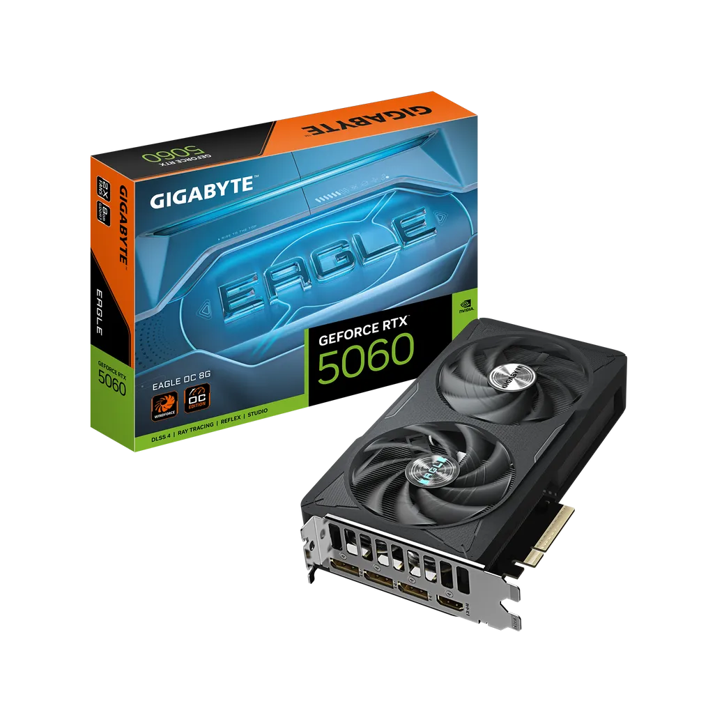 GIGABYTE GeForce RTX 5060 EAGLE OC 8G Graphics Card