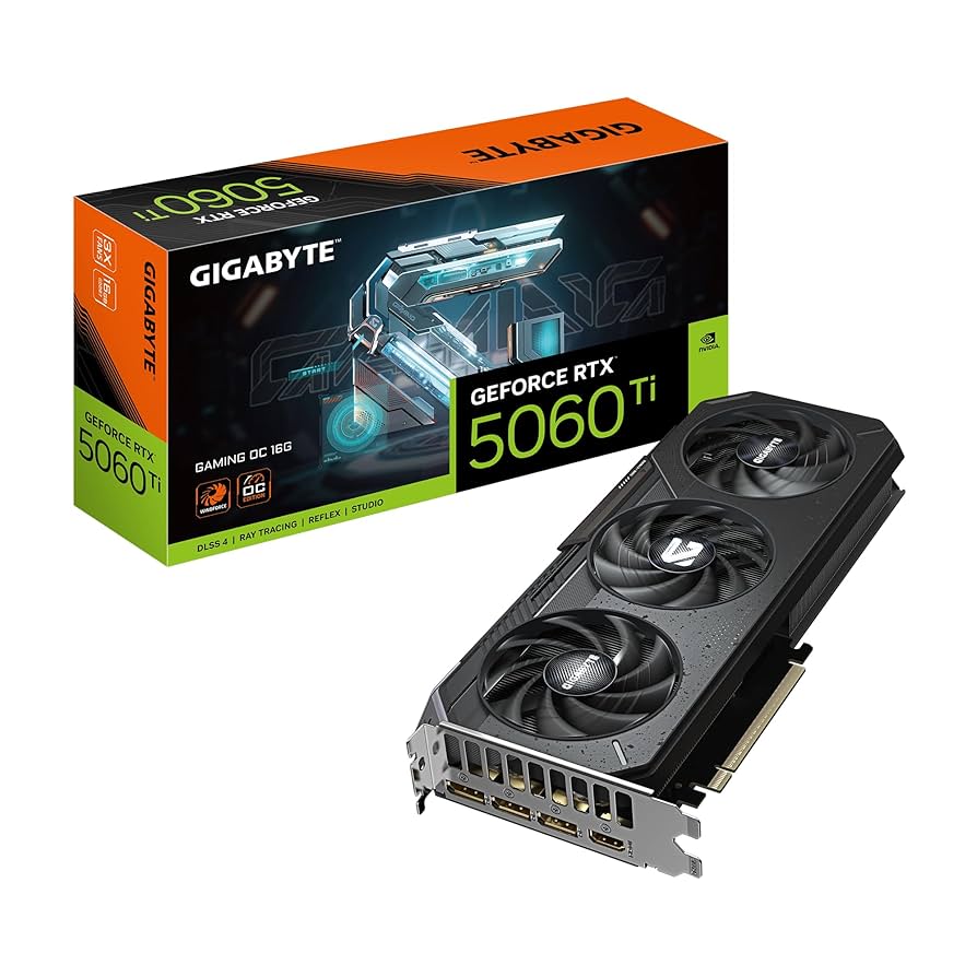 GIGABYTE  RTX 5060Ti GAMING OC 16G Graphics Card