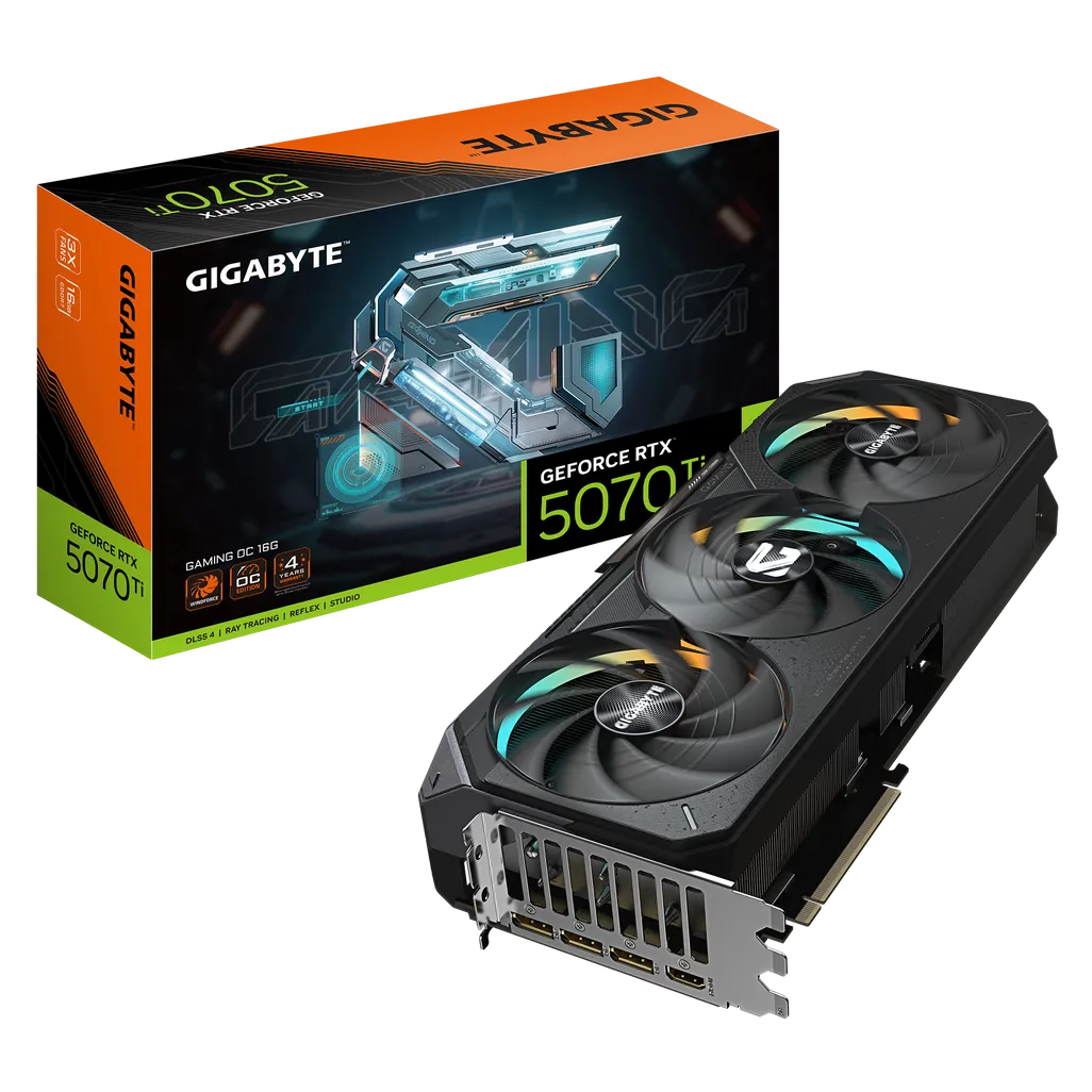 GIGABYTE GeForce RTX 5070 Ti GAMING OC 16G Graphics Card