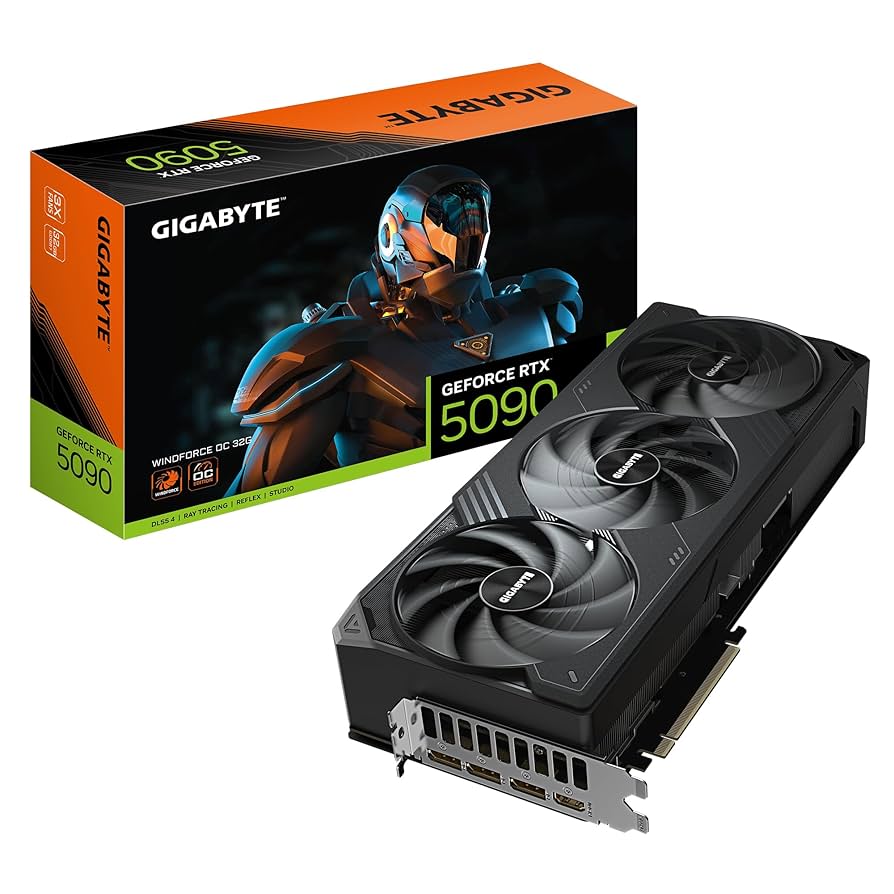 GIGABYTE GeForce RTX 5090 WINDFORCE OC 32G Graphics Card