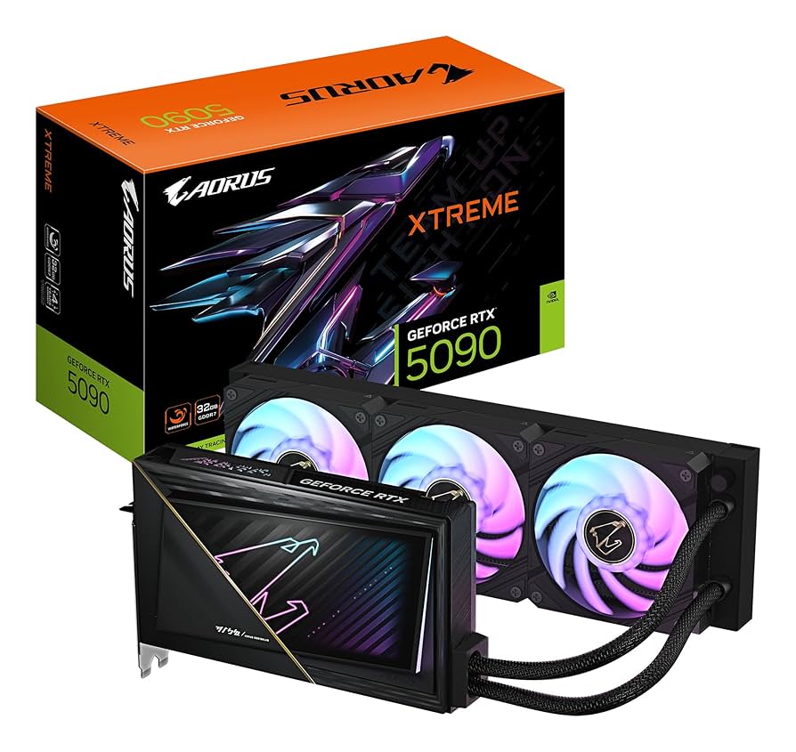 GIGABYTE AORUS RTX 5090 XTREME WATERFORCE 32G Graphics Card