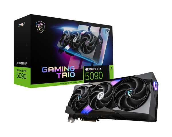 MSI GeForce RTX 5090 GAMING TRIO OC 32G Graphics Card