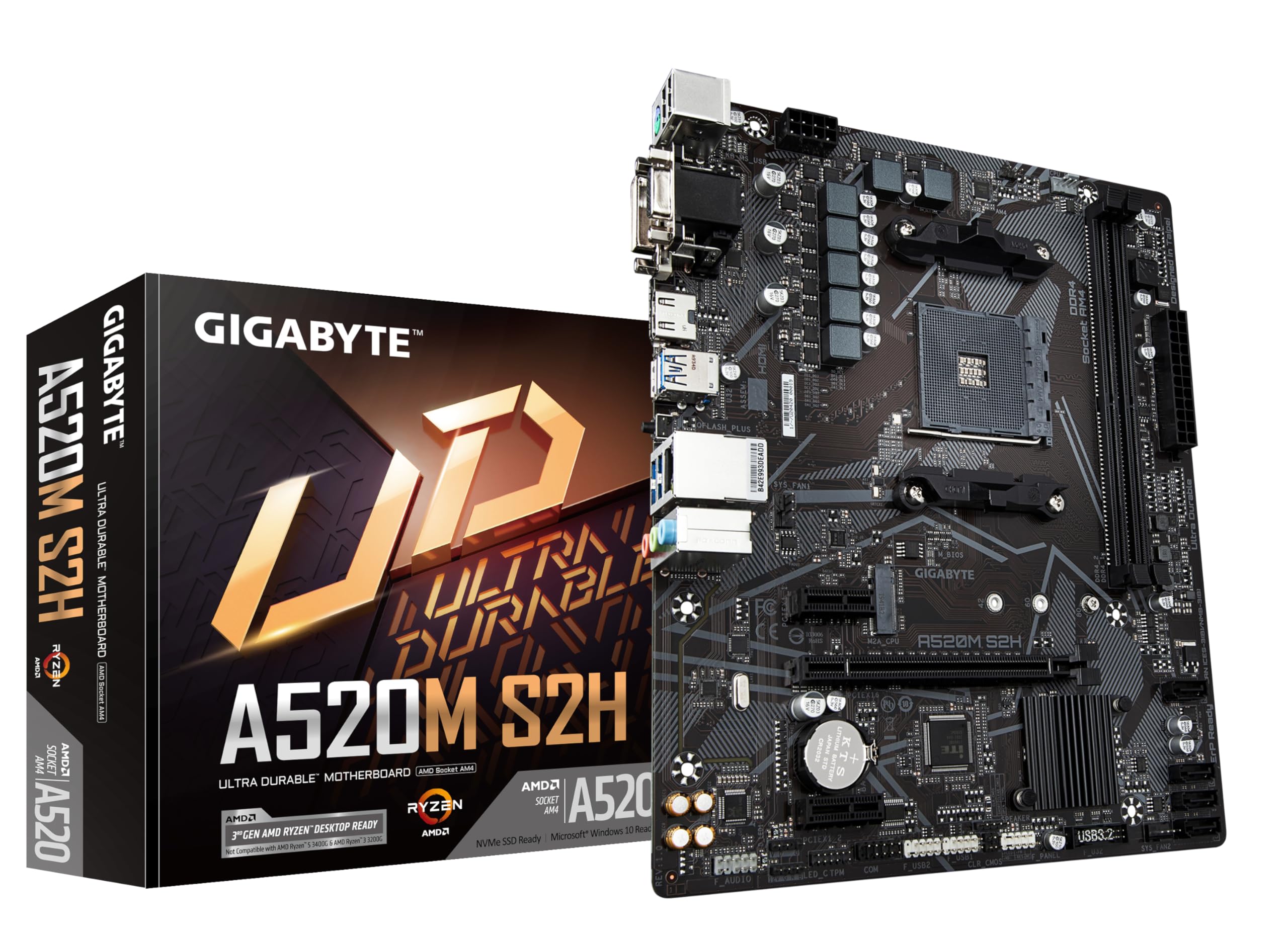 GIGABYTE A520M S2H Motherboard
