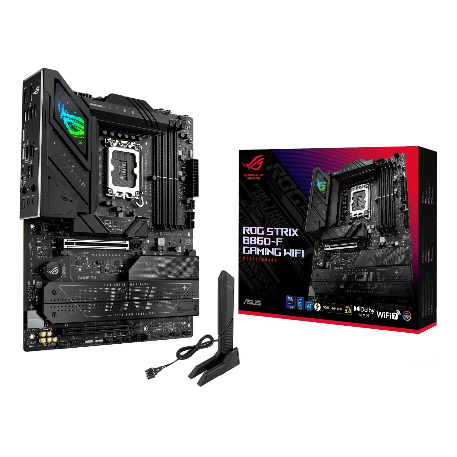 Asus ROG STRIX B860-F Gaming Wi-Fi Motherboard – Intel LGA1851