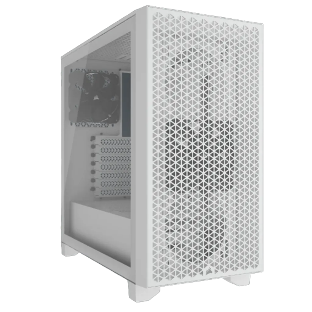 Corsair CC-9011252-WW, Midi Tower, PC, White, ATX, Gaming, 22 cm