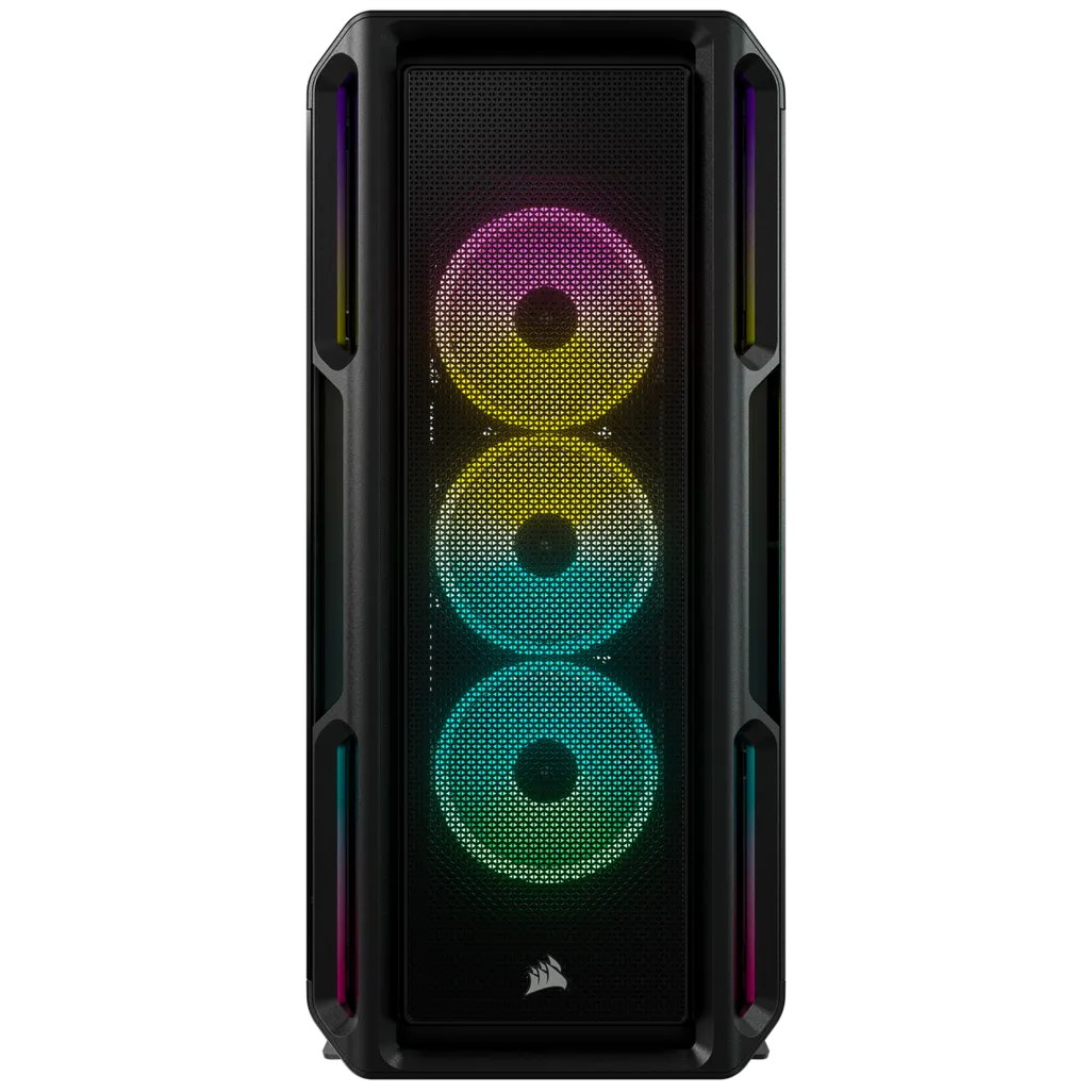 Corsair CC-9011230-WW, Midi Tower, PC, Black, ATX, Home/Office, Blue, Green, Red