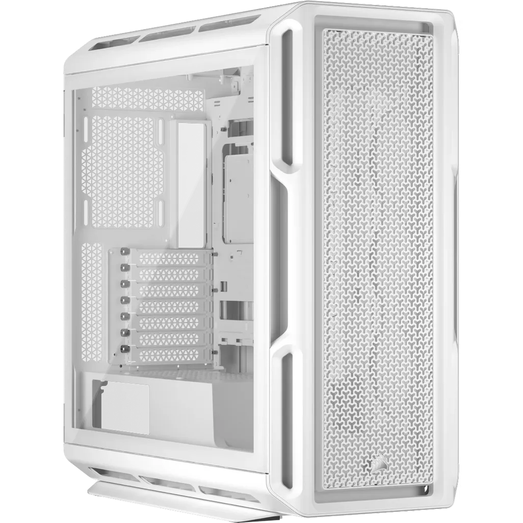Corsair 5000T, Midi Tower, PC, White, ATX, EATX, micro ATX, Mini-ITX, Plastic, Steel, Tempered glass, Gaming