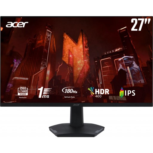 Acer  Nitro MG27X5Q 27" WQHD (2560x1440) 180Hz 1ms IPS Adaptive Sync Black Gaming Monitor-PROMO