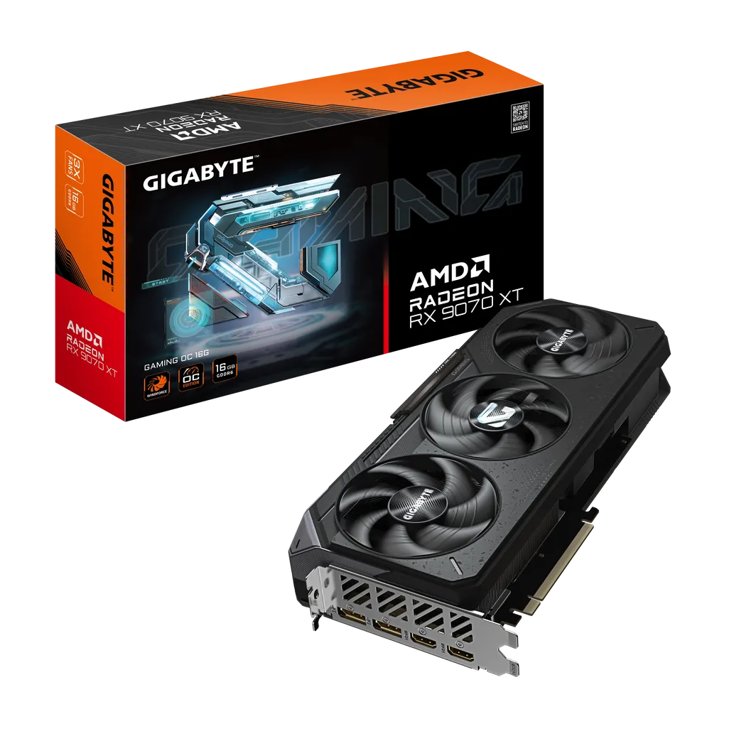 GIGABYTE Radeon RX 9070 XT GAMING OC 16G Graphics Card -