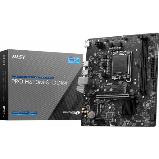 Intel Core i3 upgrade kit-I3 12100,MSI H610M  Mainboard,16GB(2 x 8gb) DDR4 memory