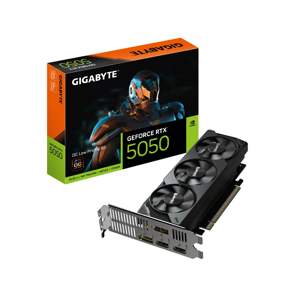 GIGABYTE GeForce RTX 5050 OC Low Profile 8G Graphics Card