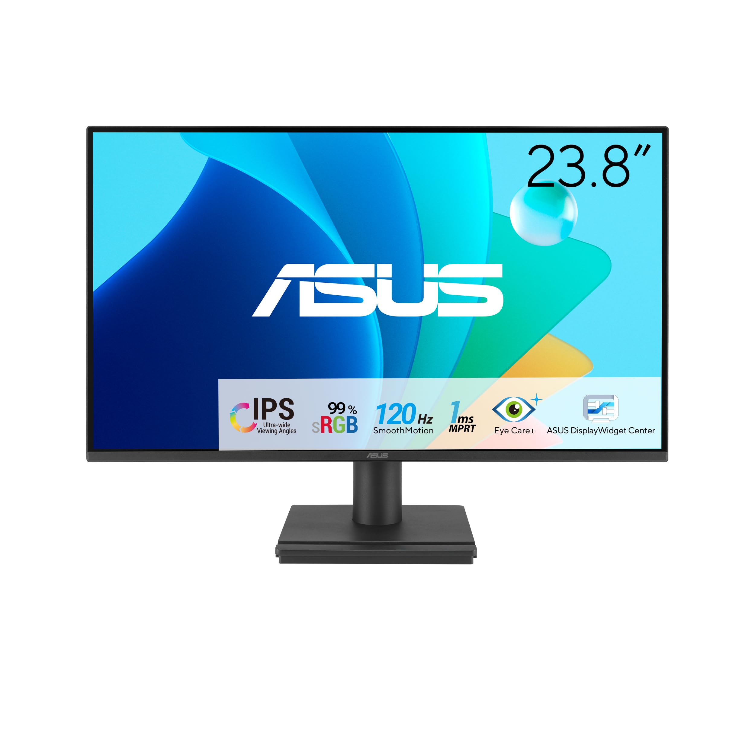 ASUS VA249HG 23.8" Full HD (1920x1080) 120Hz 1ms IPS FreeSync Black Desktop Gaming Monitor